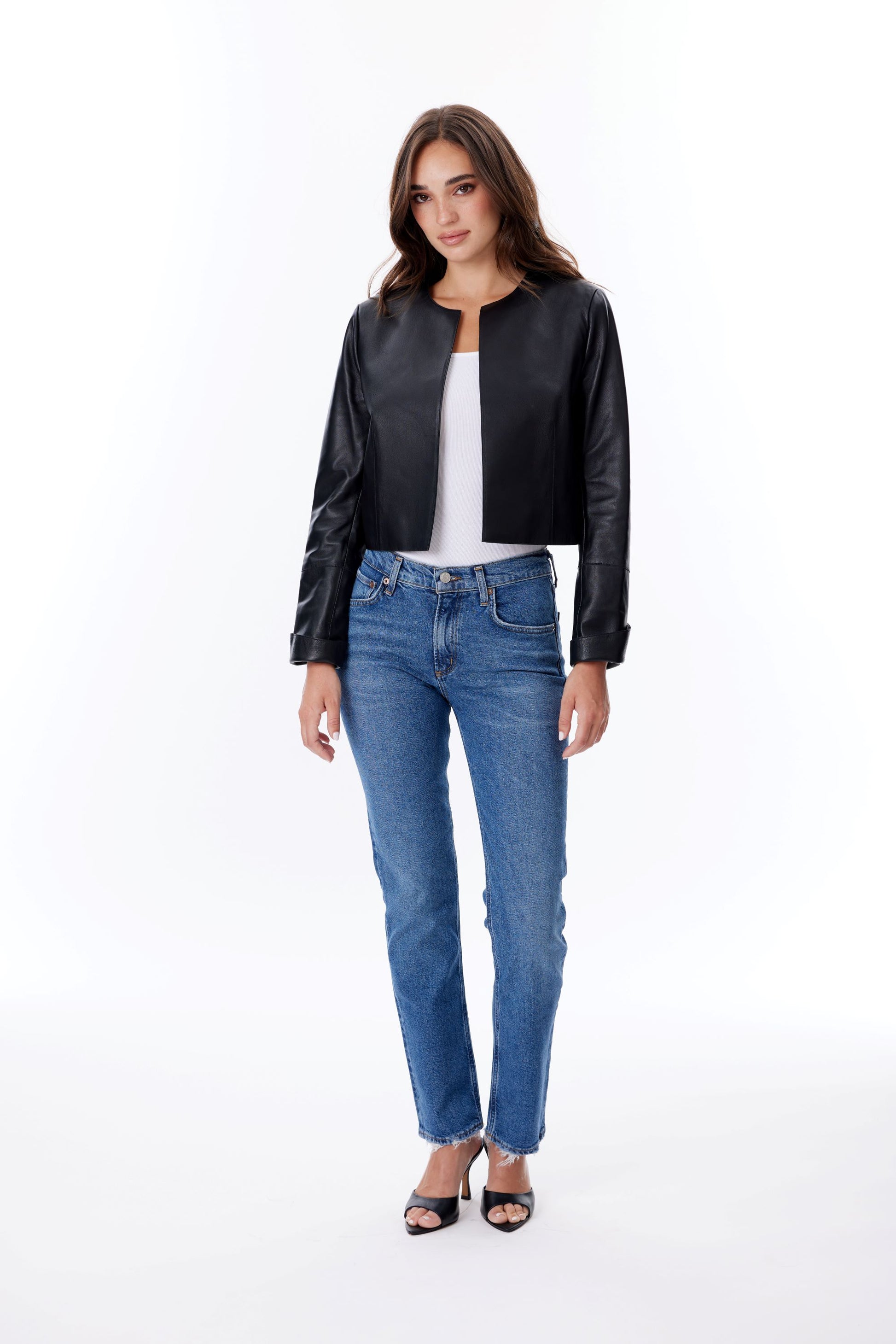 Essential Cropped Jacket