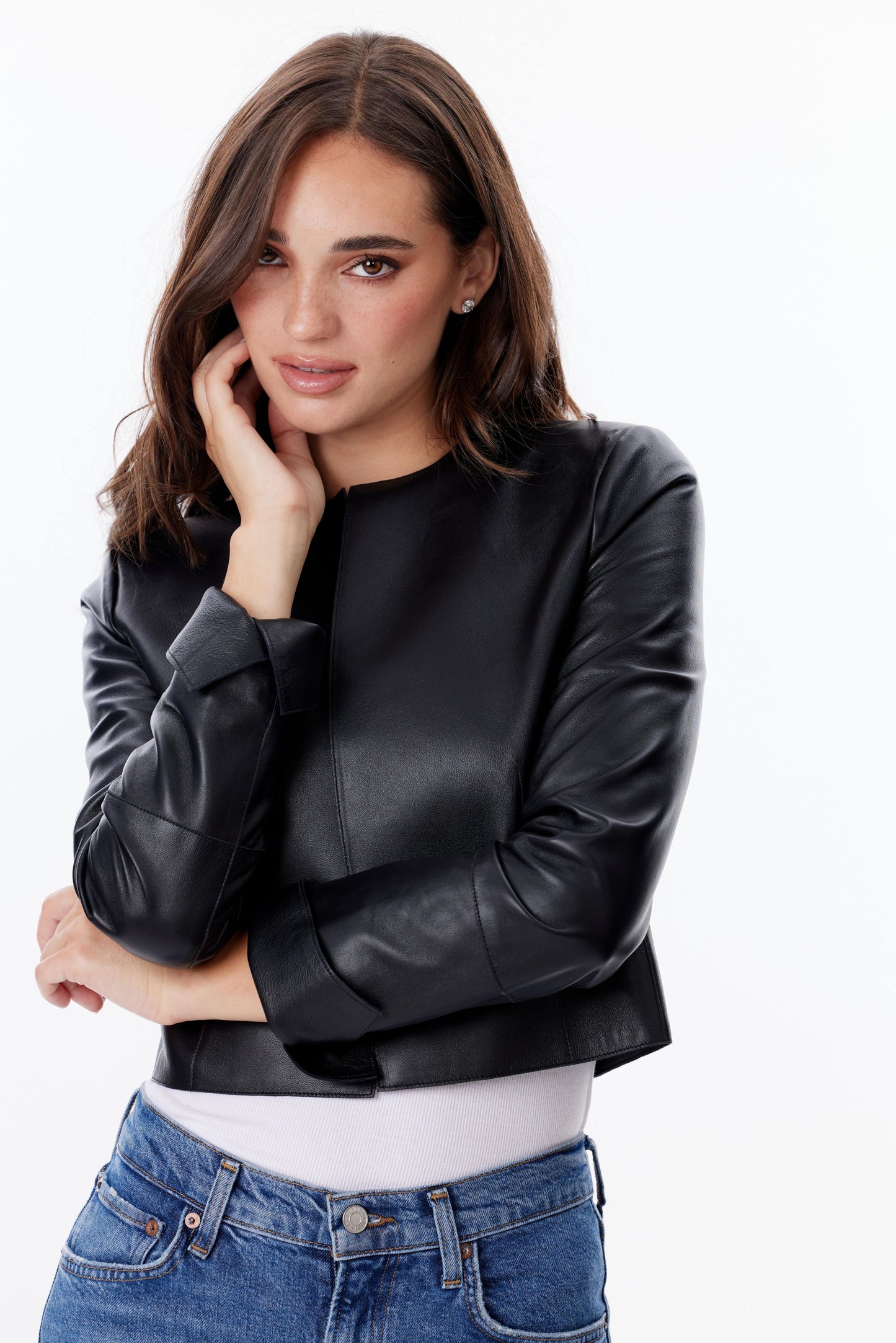 Essential Cropped Jacket